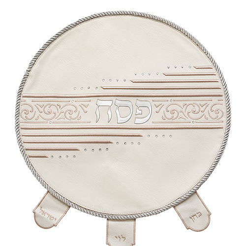 כיסוי לחלה בעיצוב אישי עם רקמה ממוחשבת, מתאים למתנות יודאיקה לחתונה או לבית חדש.