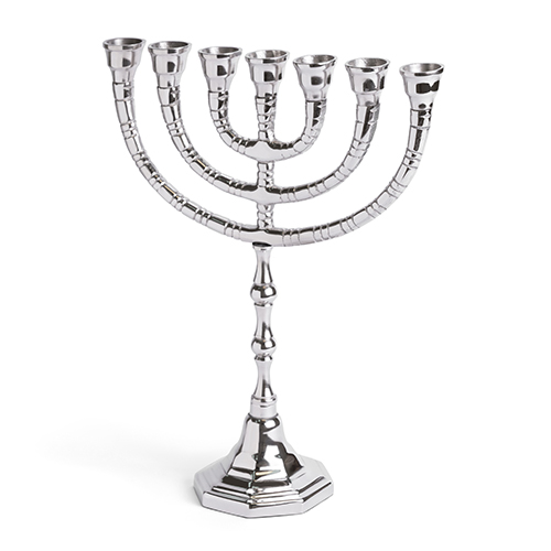 מנורה גימור ניקל 28 ס"מ