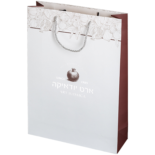 שקית נייר גודל 32x20 ס"מ ארט מהודרת