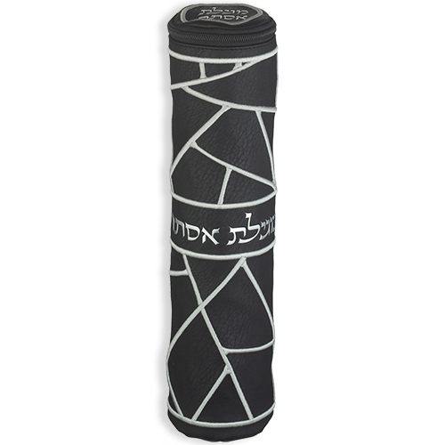 תיק למגילת אסתר פיו שחור 34 ס"מ